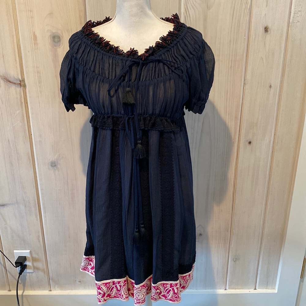 Navy Chloé Shift Dress NWOT comes with hanger